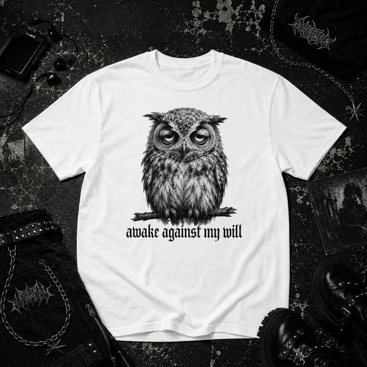 Awake against my will