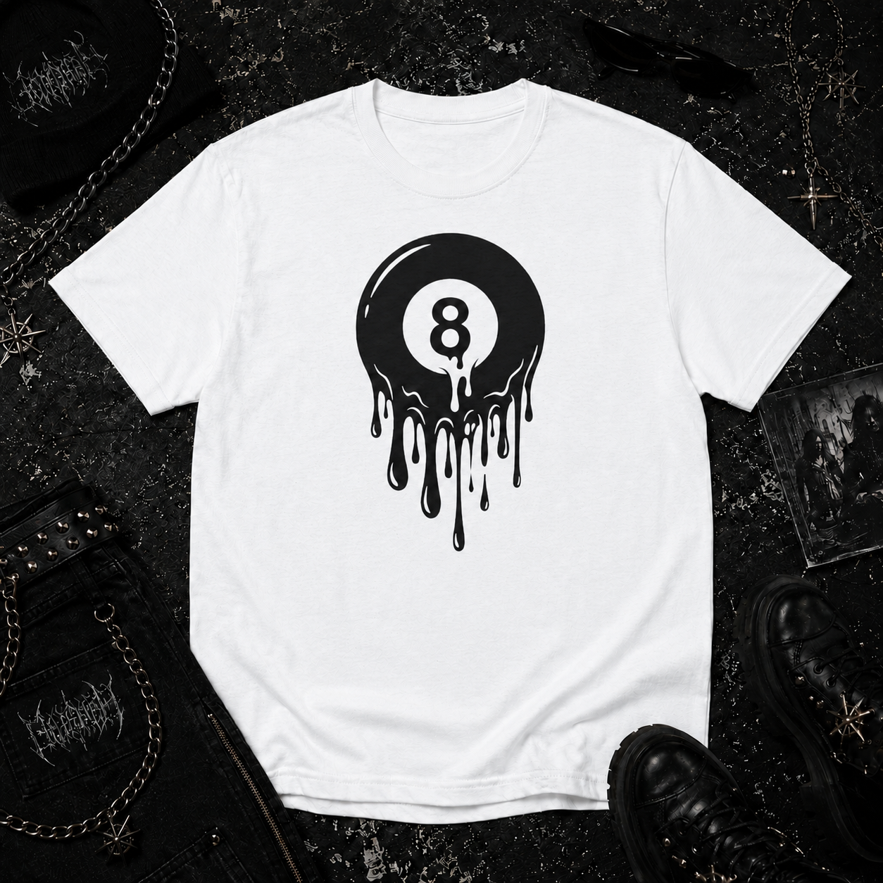 8 Ball tee