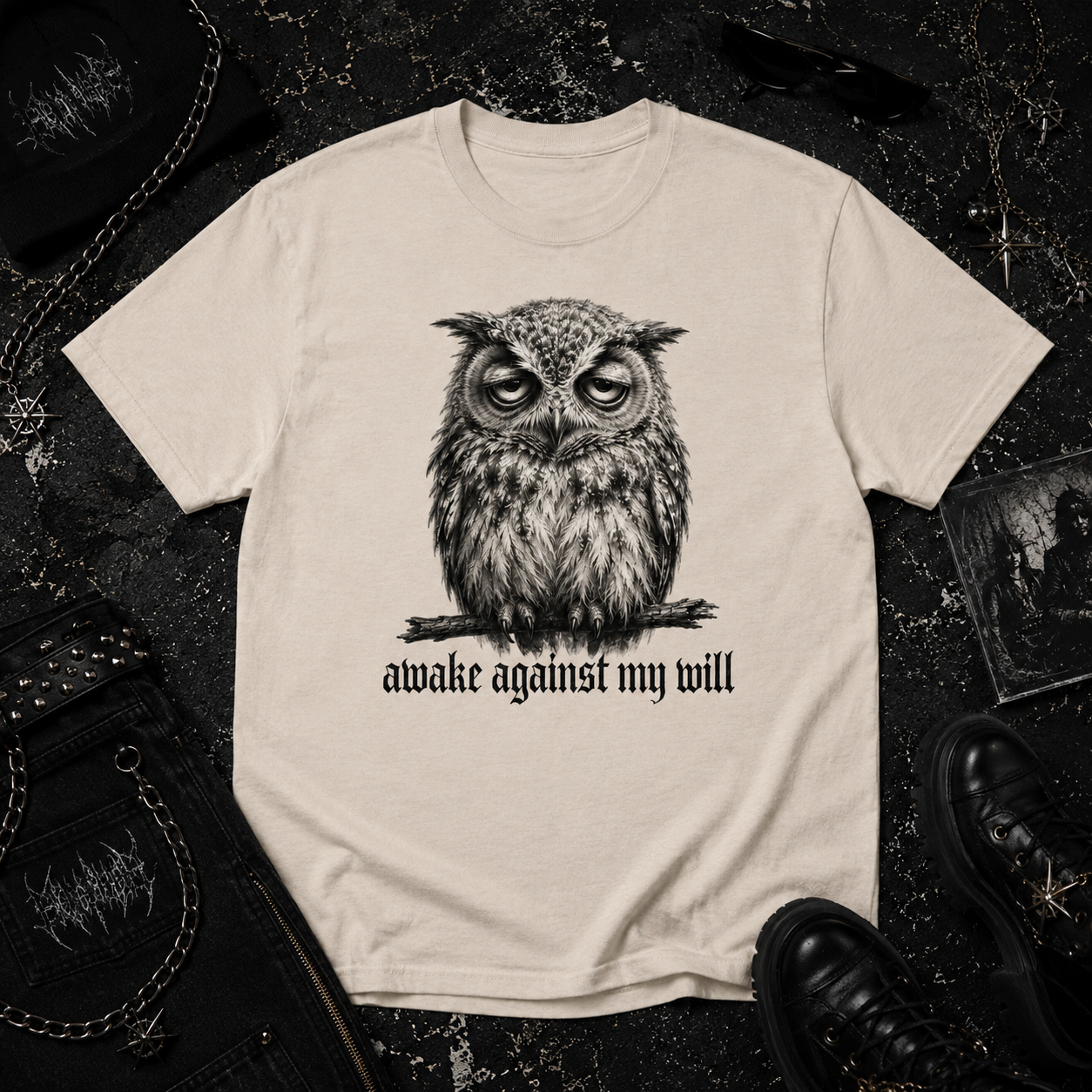 Awake against my will