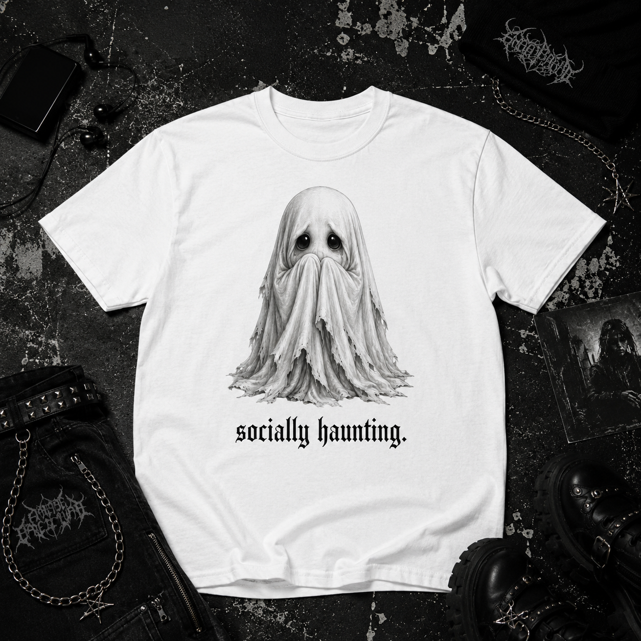 Socially haunting