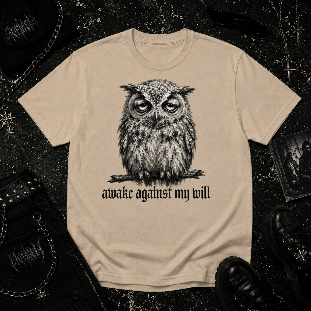 Awake against my will