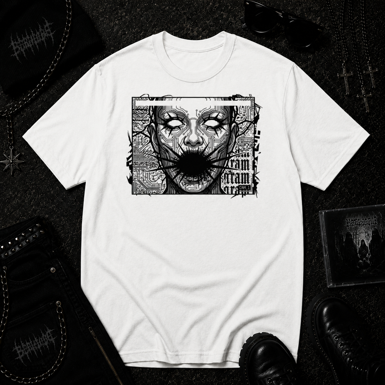 Demon Face tee