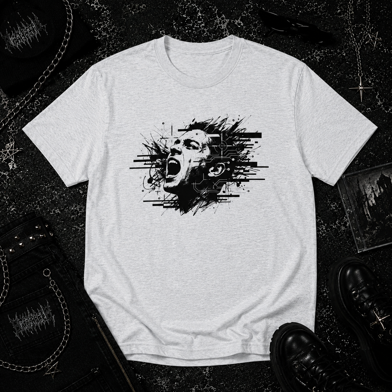 Screaming Man tee
