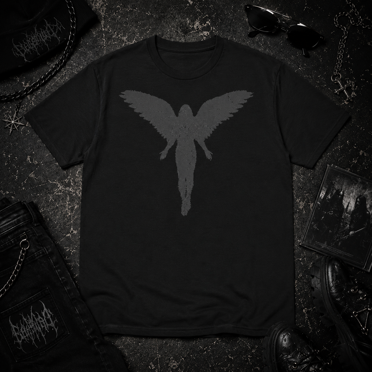 Angel Silhouette Tee