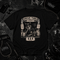 Cat Working Fast Food tee