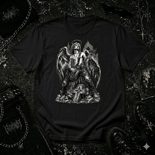 Angel Playing Guitar tee