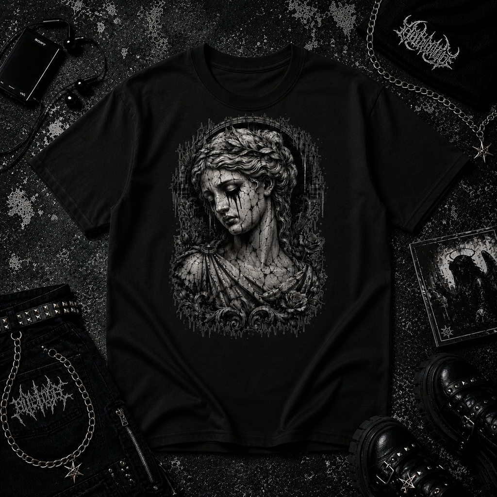 Crying Statue tee