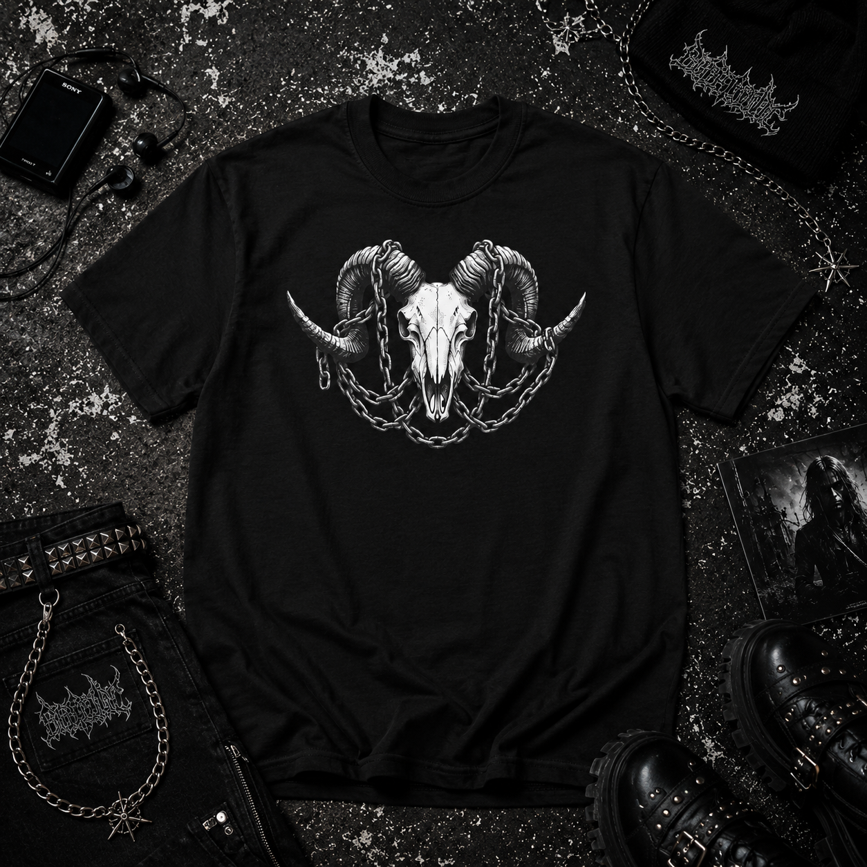 Goat Skull tee