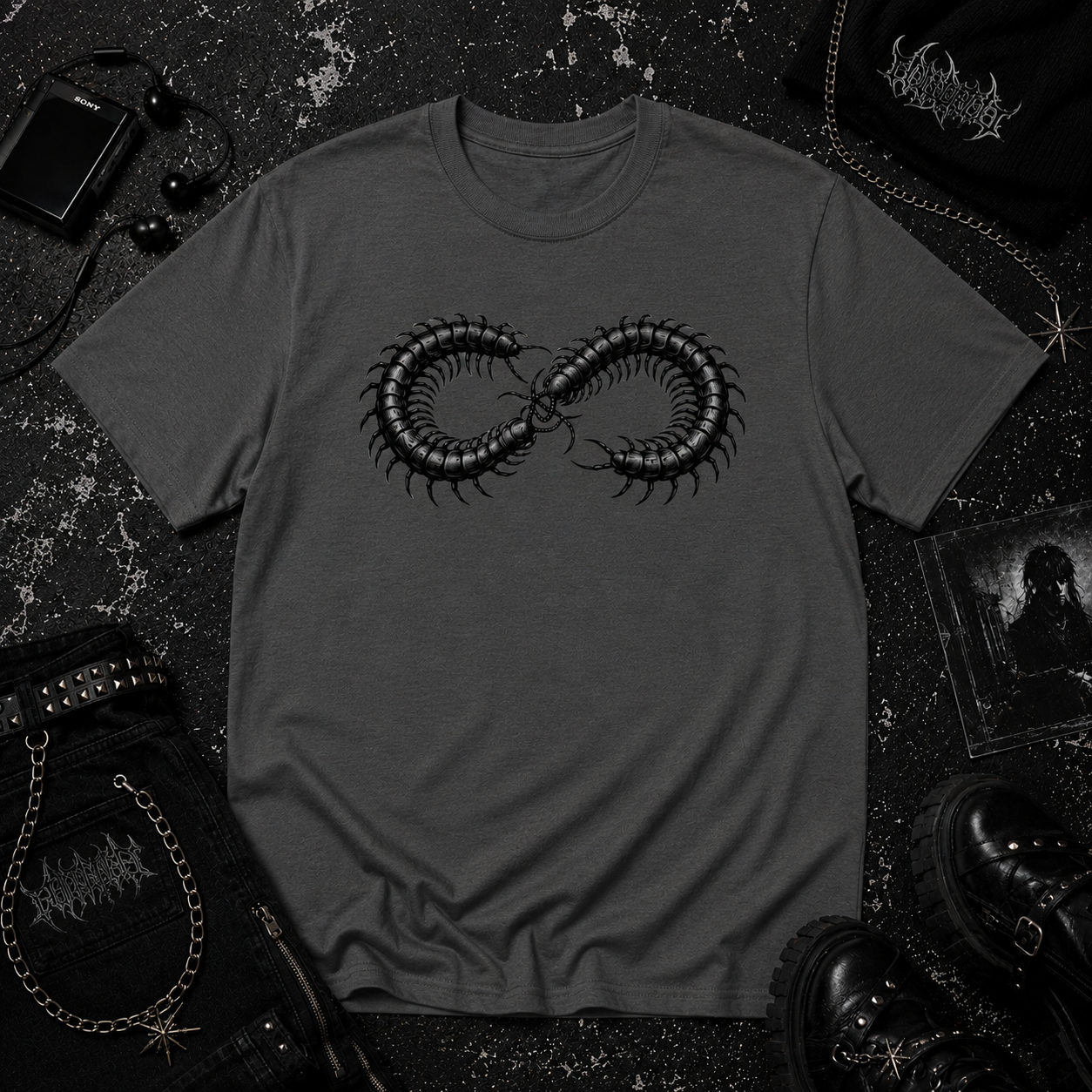 Centipede tee