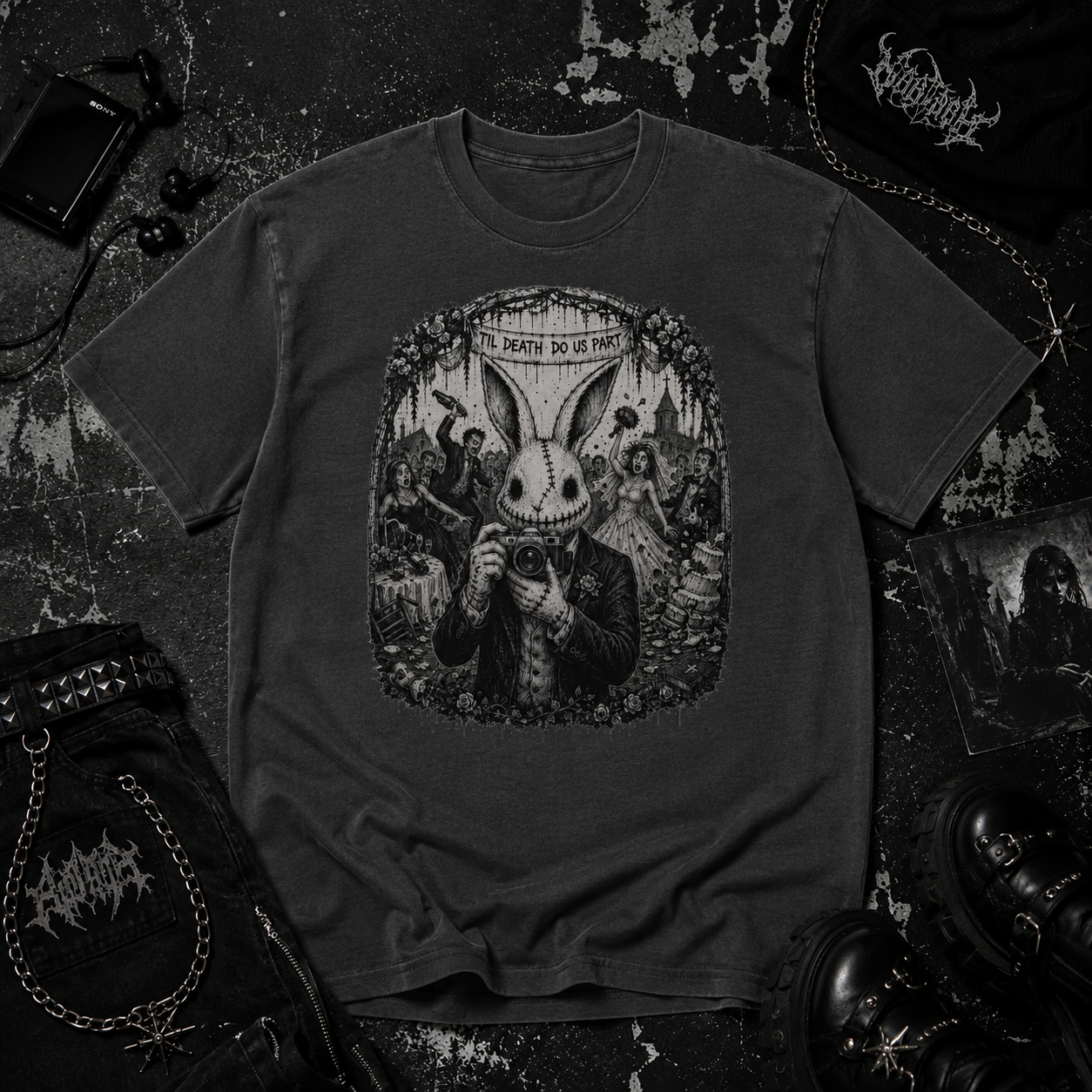 Photographer Bunny tee