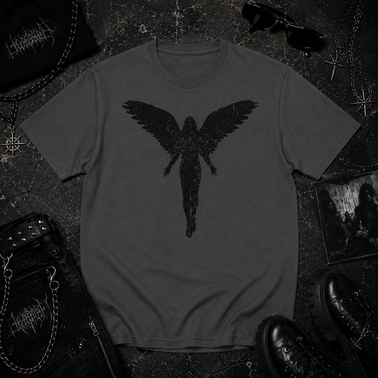 Angel Silhouette Tee