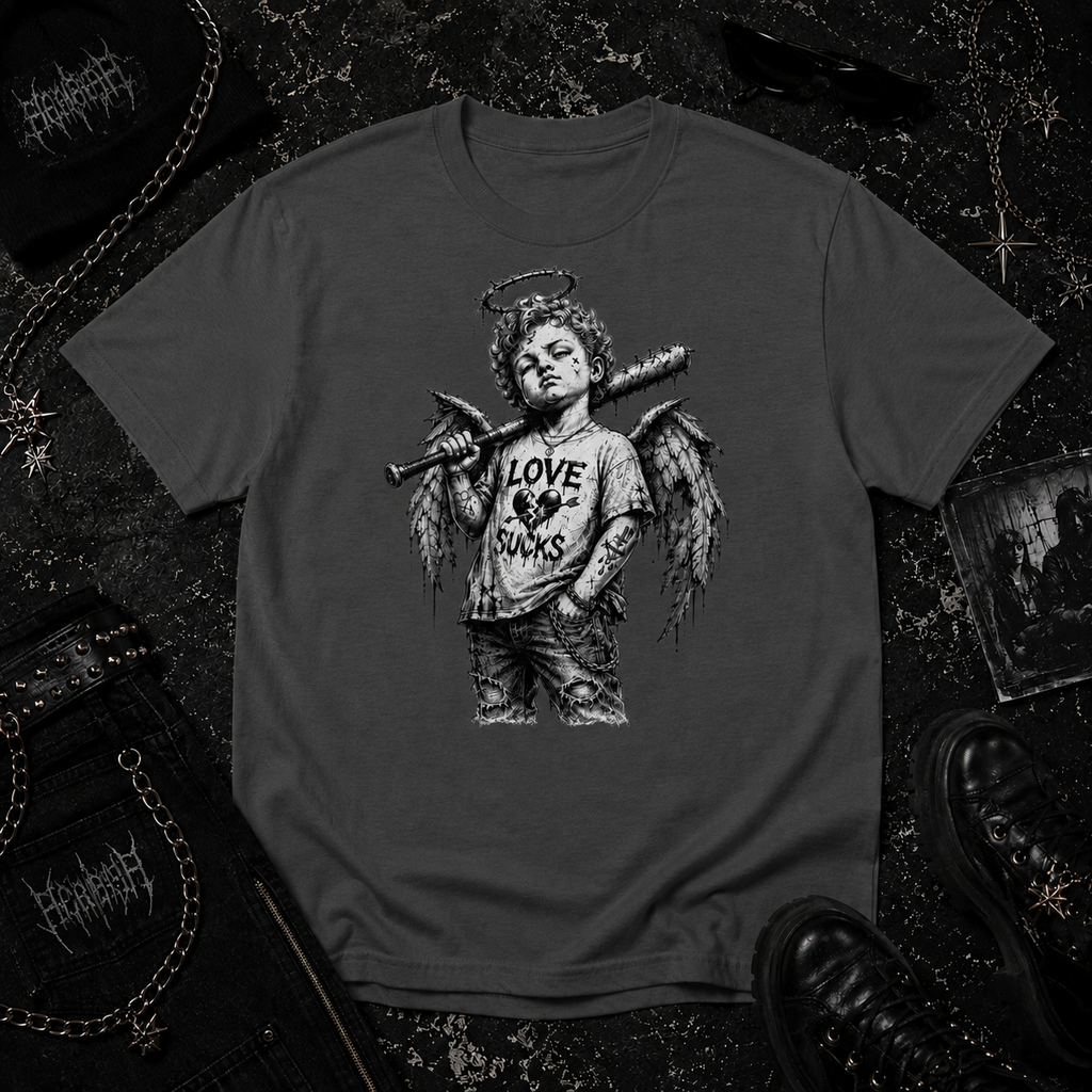 Cupid With Baseball Bat tee