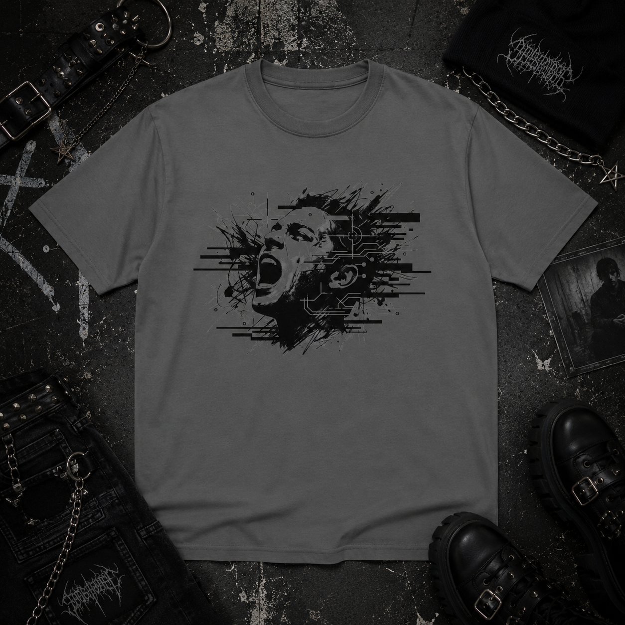 Screaming Man tee