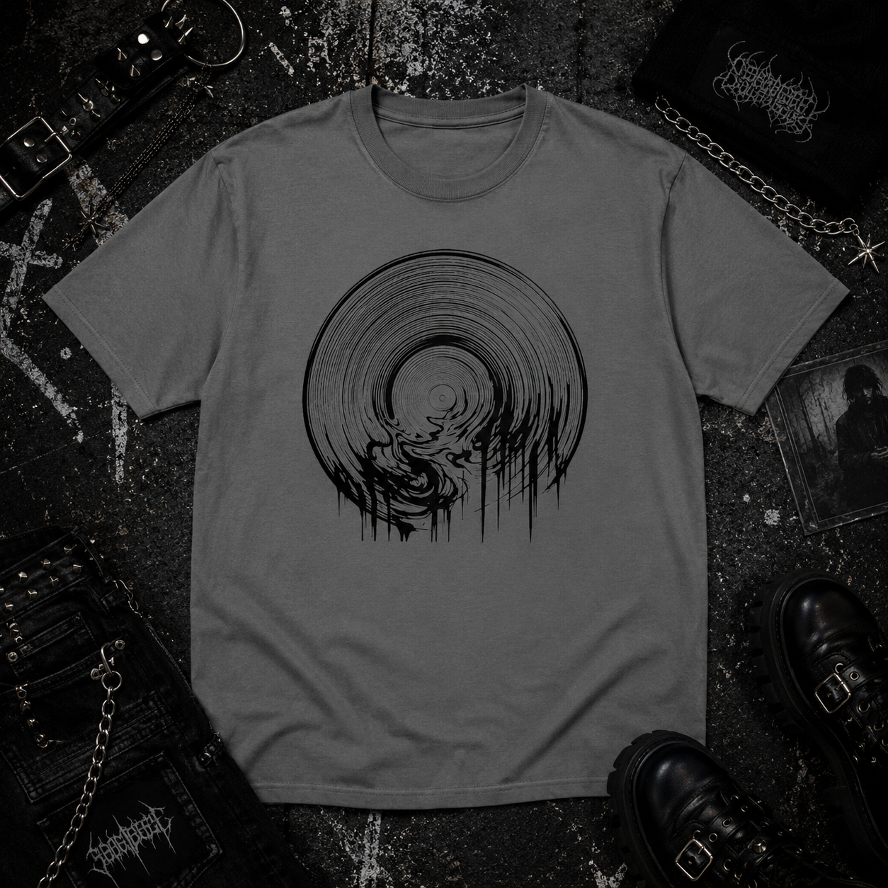 Vinyl tee
