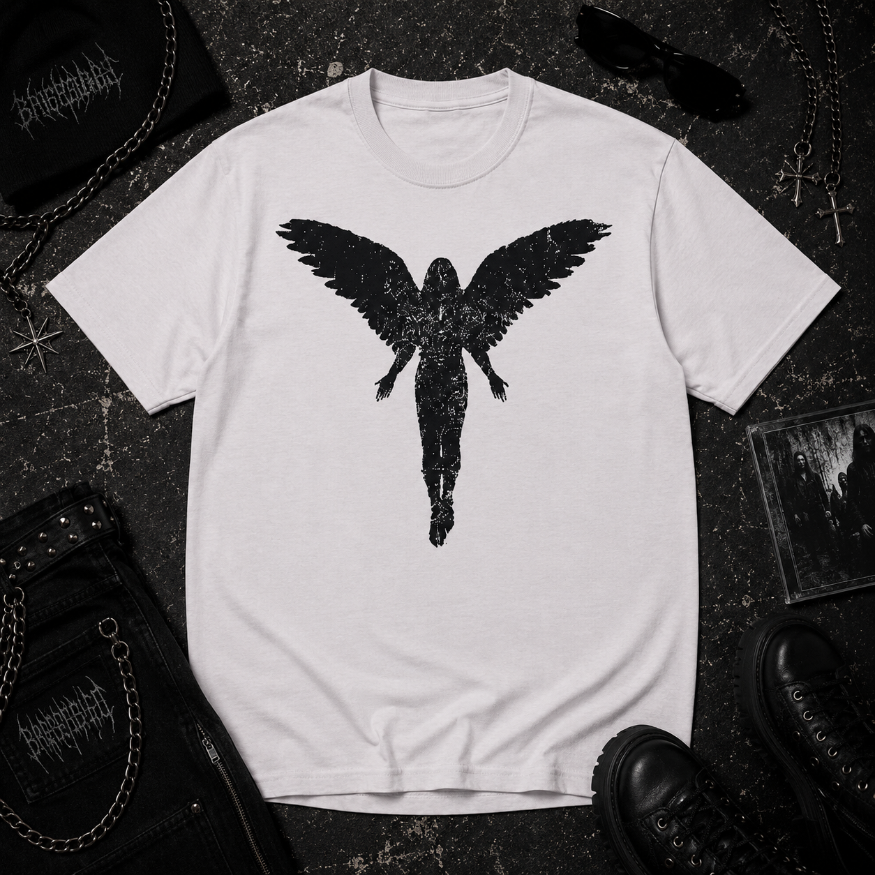 Angel Silhouette Tee