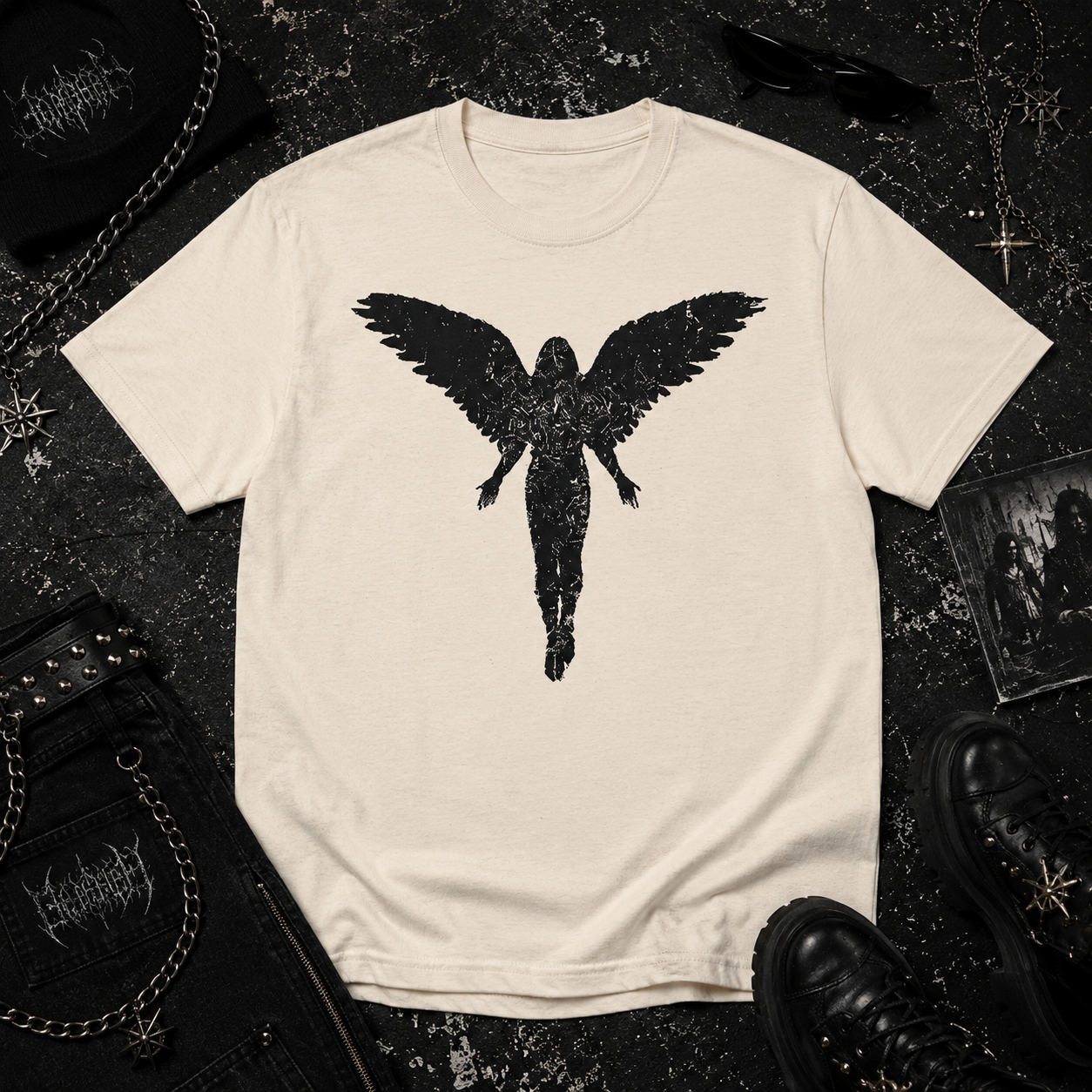 Angel Silhouette Tee