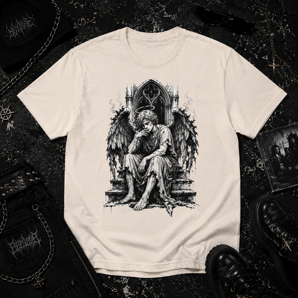 Angel Smoking tee