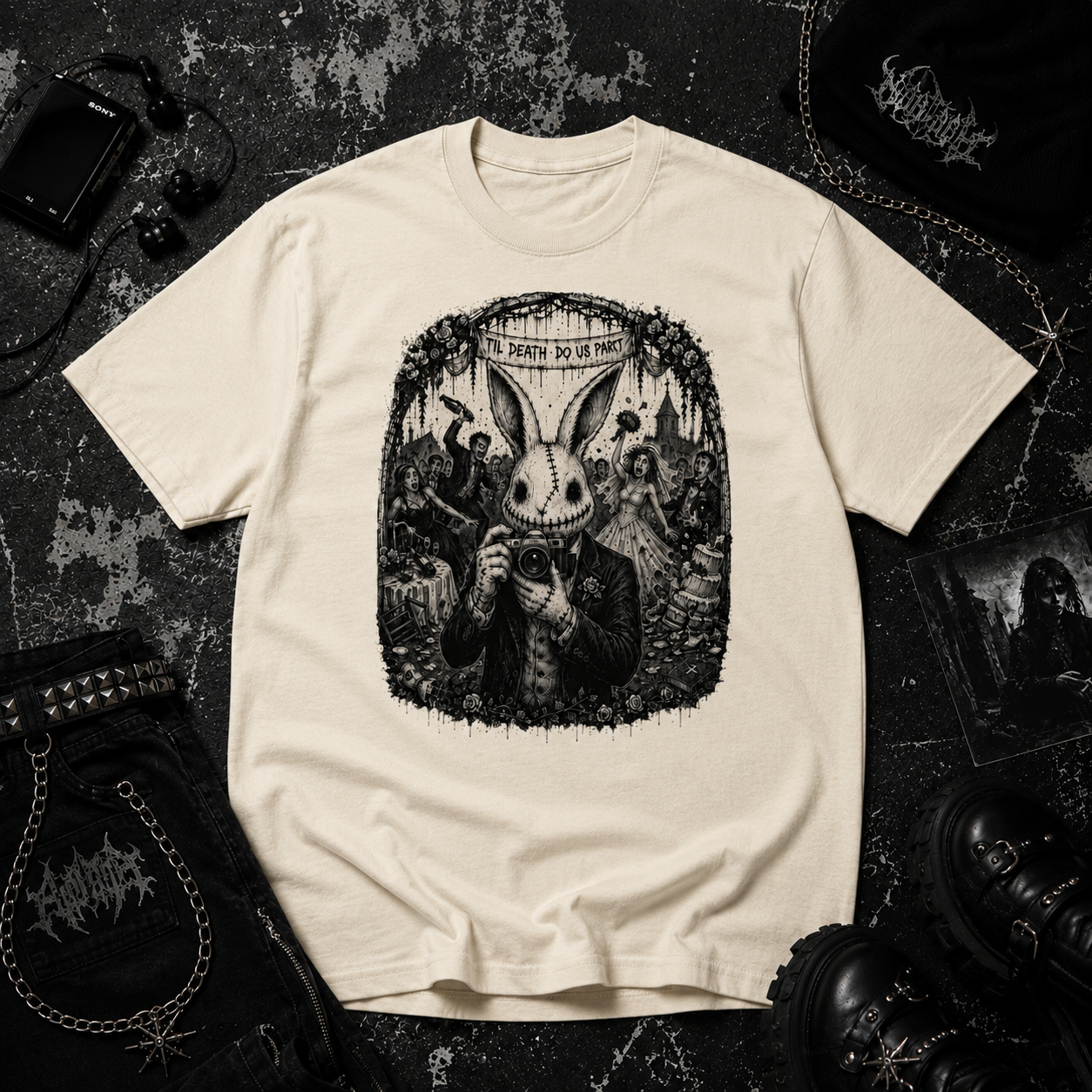 Photographer Bunny tee