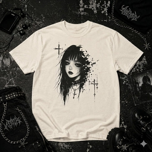 Anime Goth Girl tee