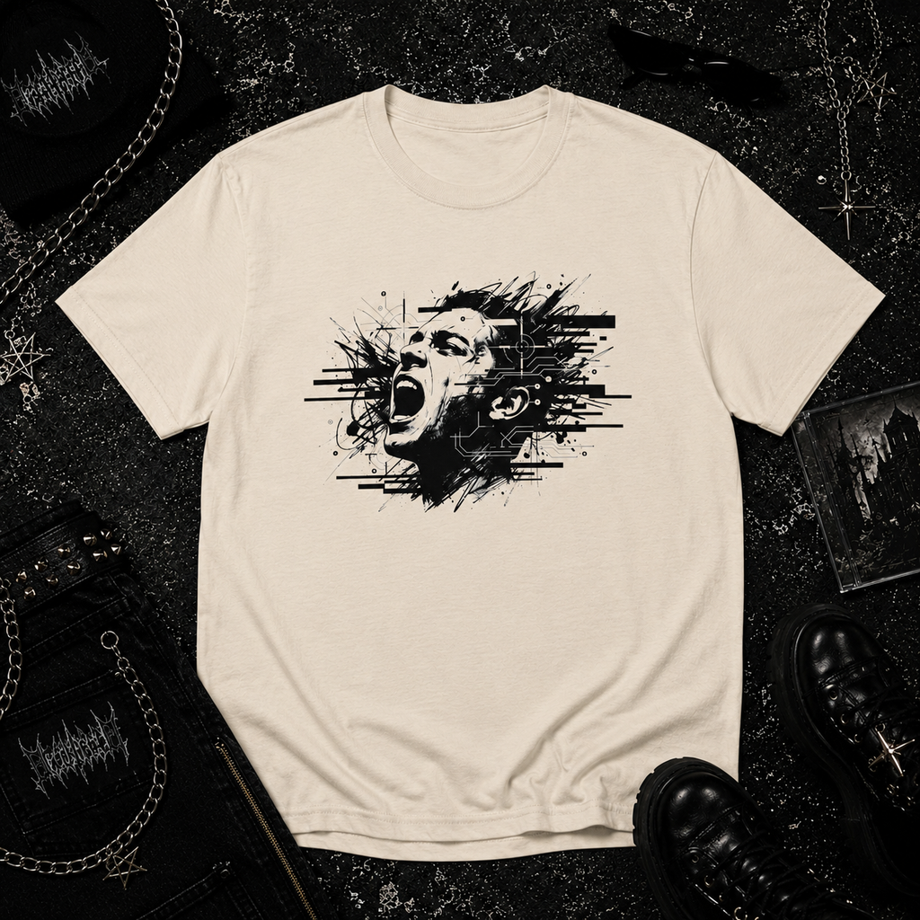 Screaming Man tee