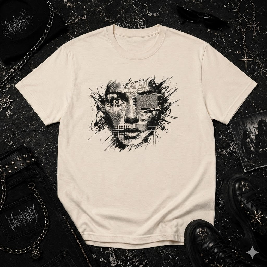 CyberPunk Face tee