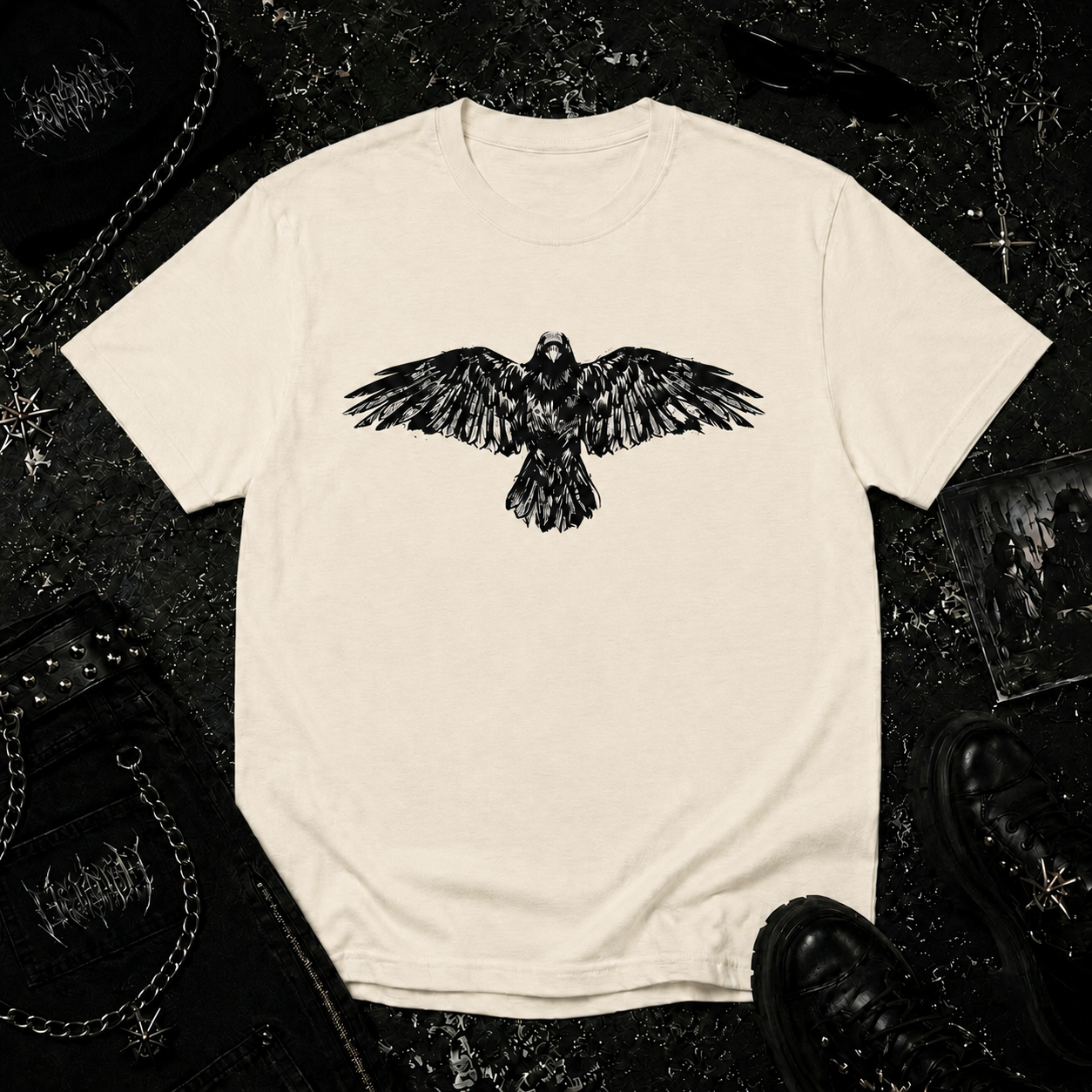 Crow tee