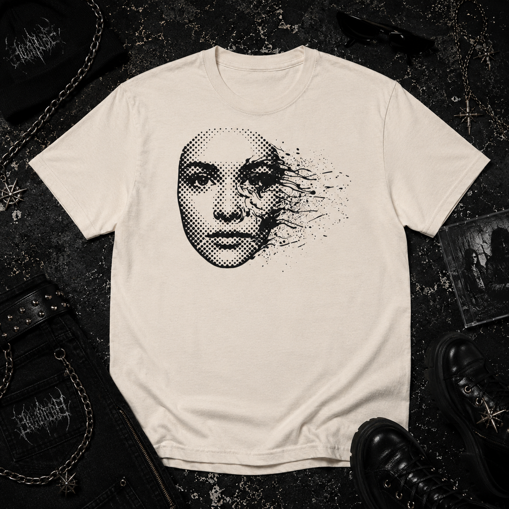 Fading Face tee
