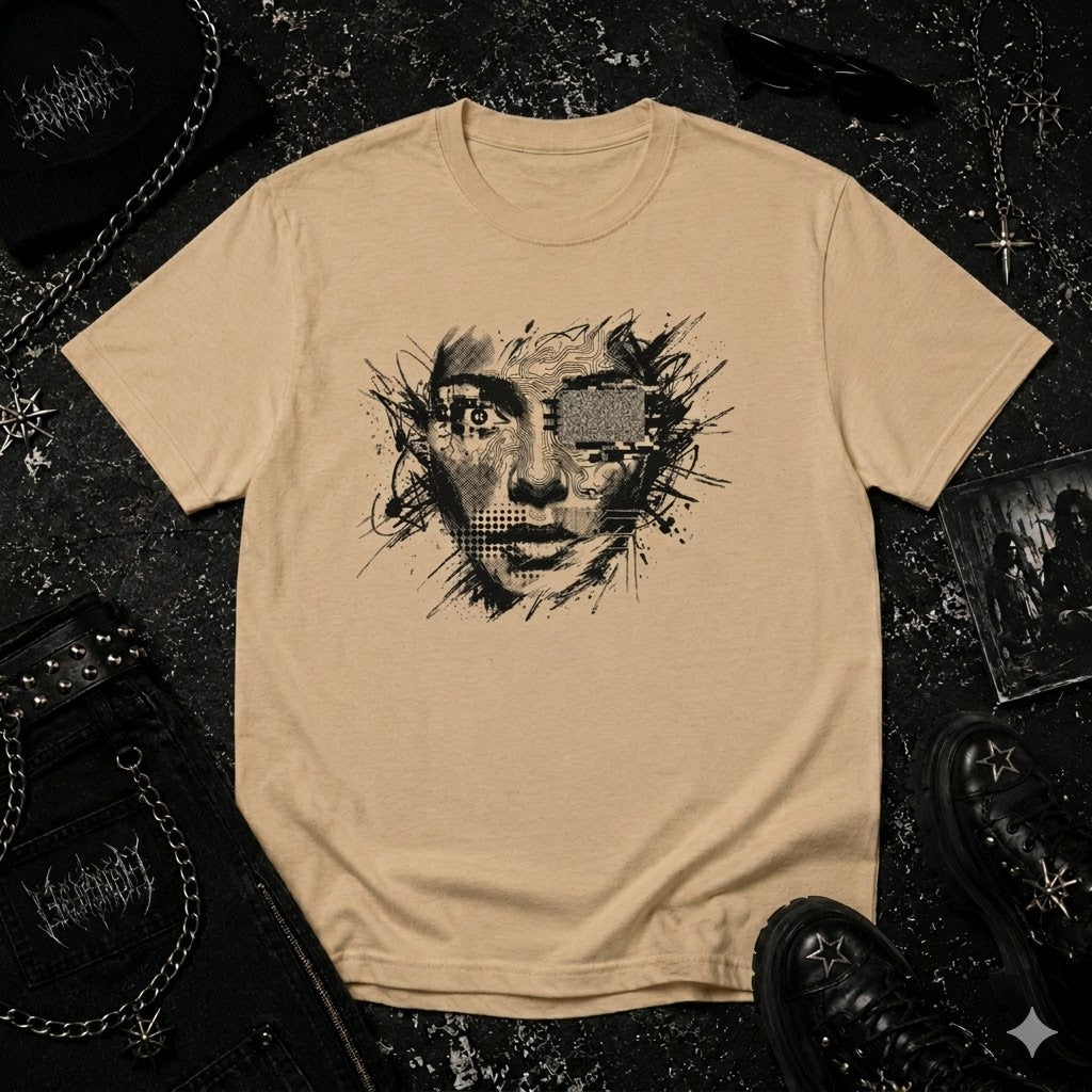 CyberPunk Face tee