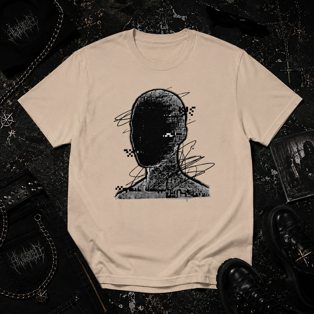 Glitched Shadow tee