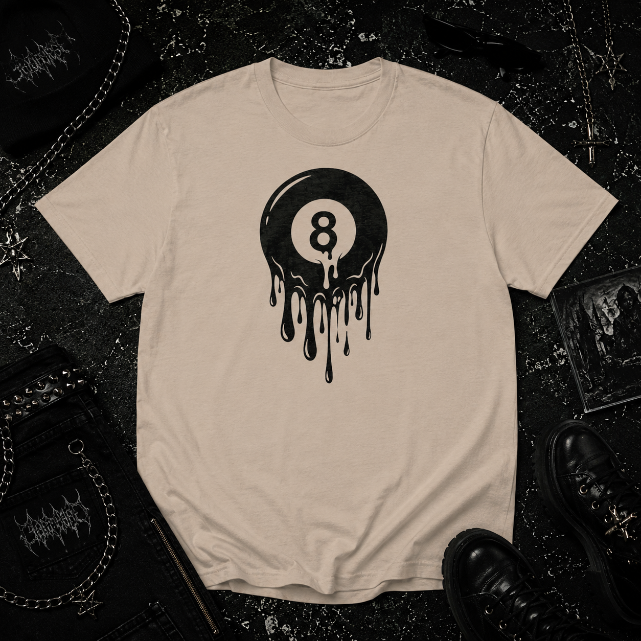 8 Ball tee