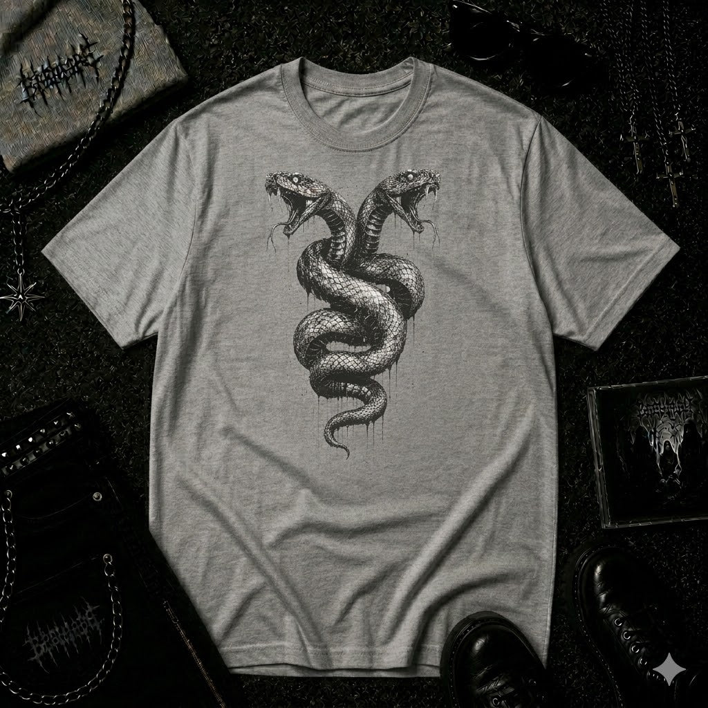 2 Headed Snake tee