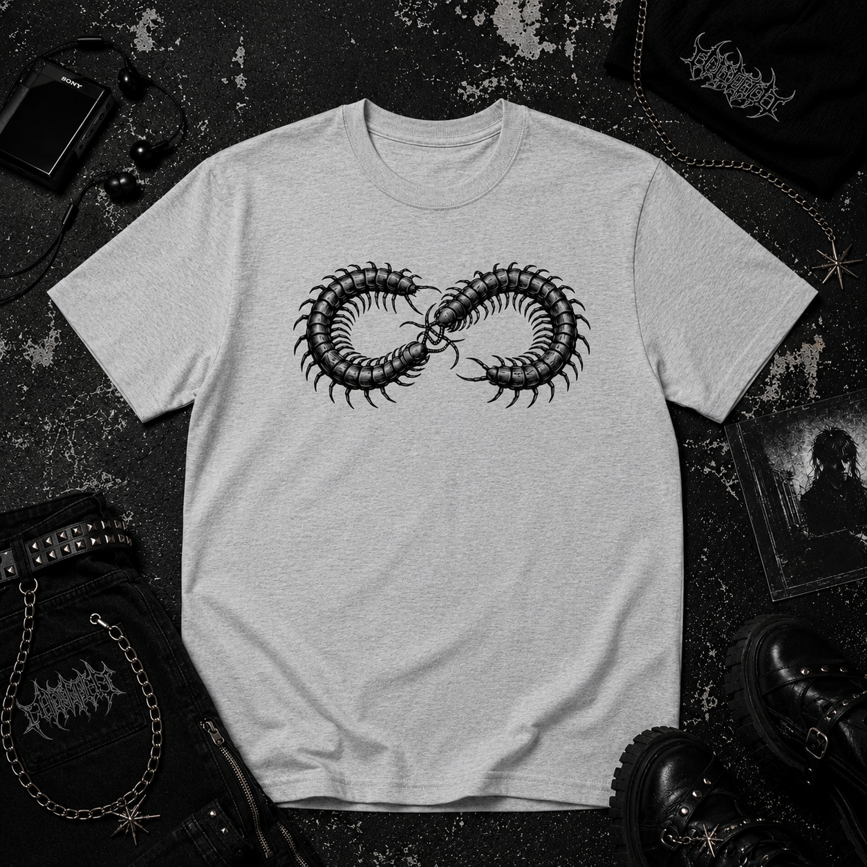 Centipede tee