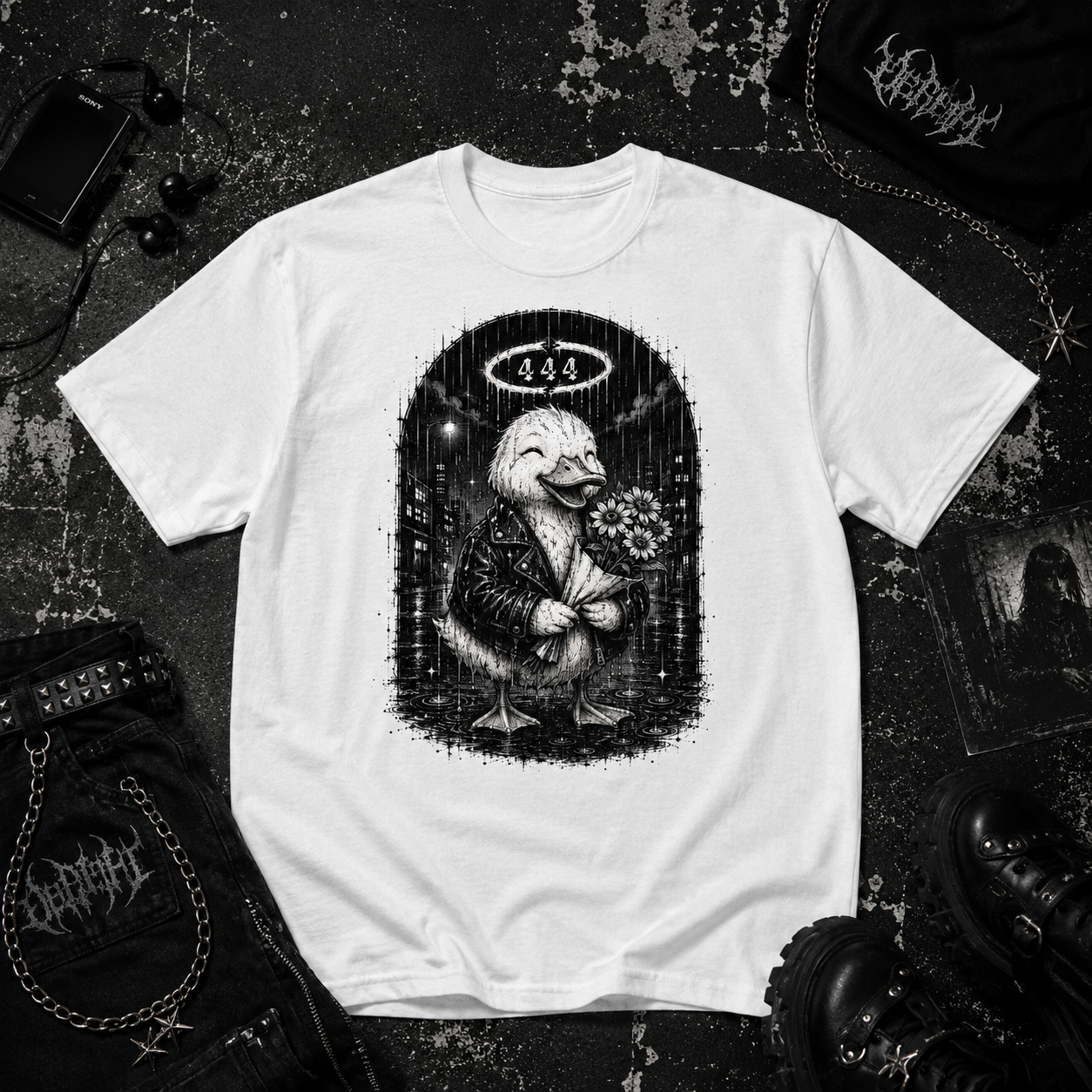 Duck In The Rain tee