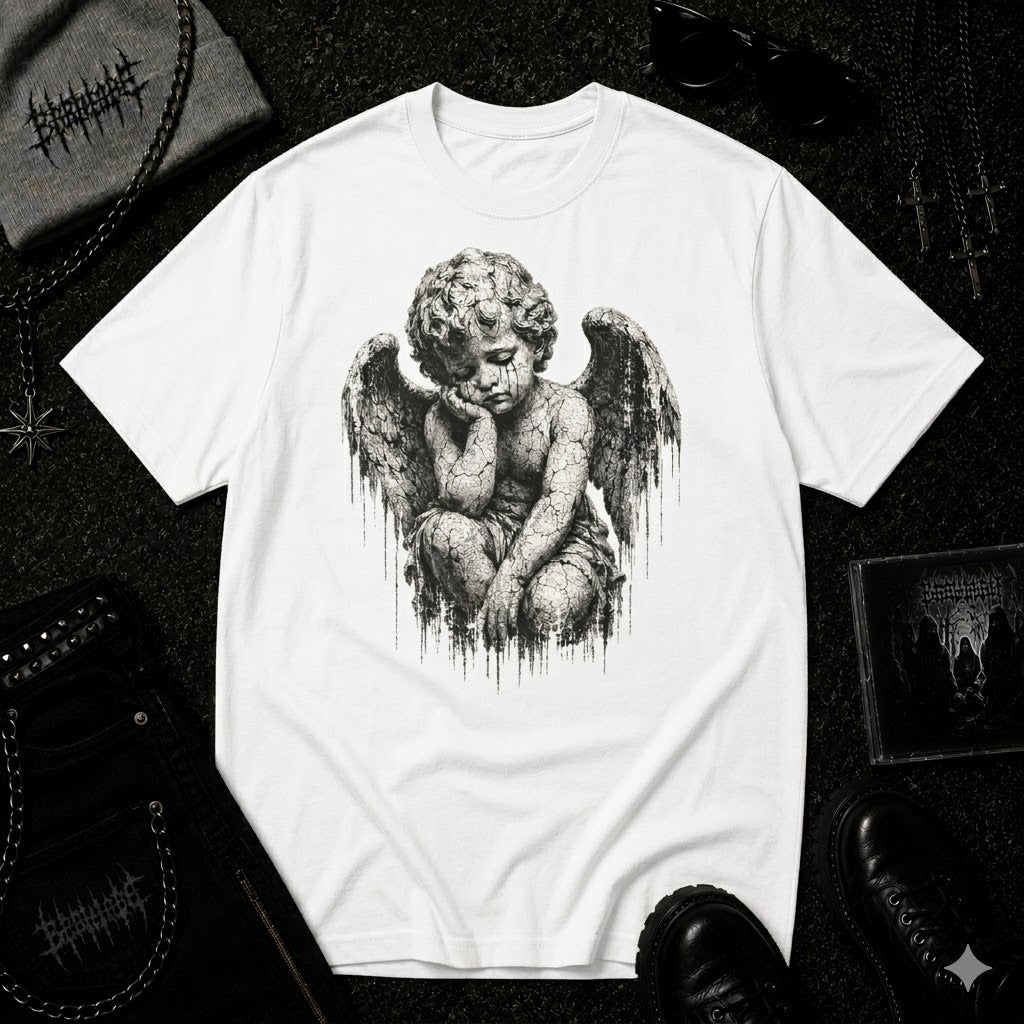 Crying Cherub tee