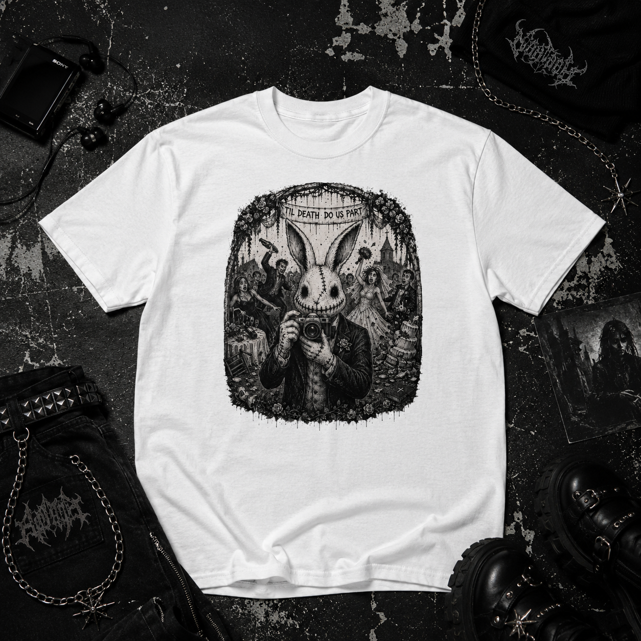 Photographer Bunny tee