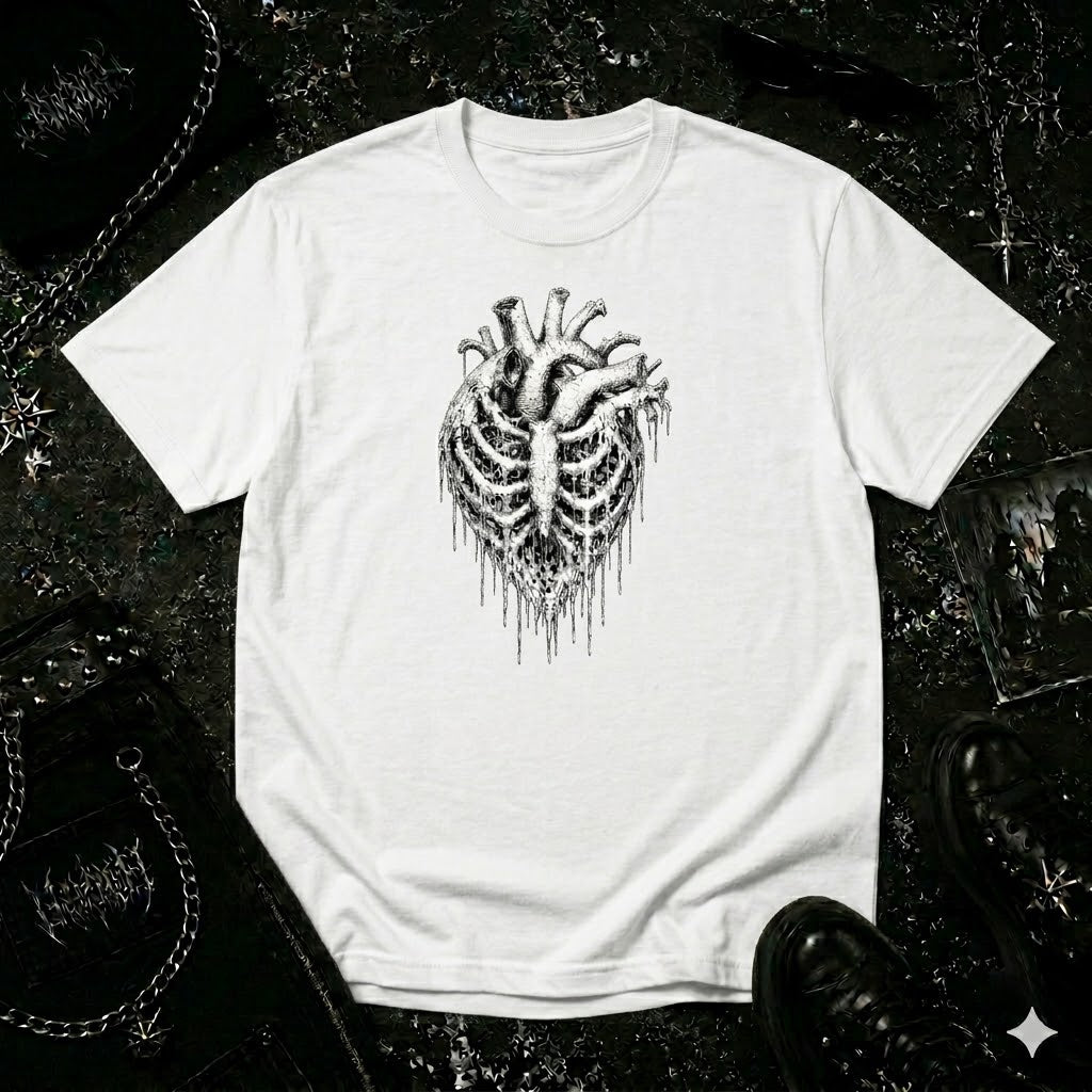 Ribcage Heart tee