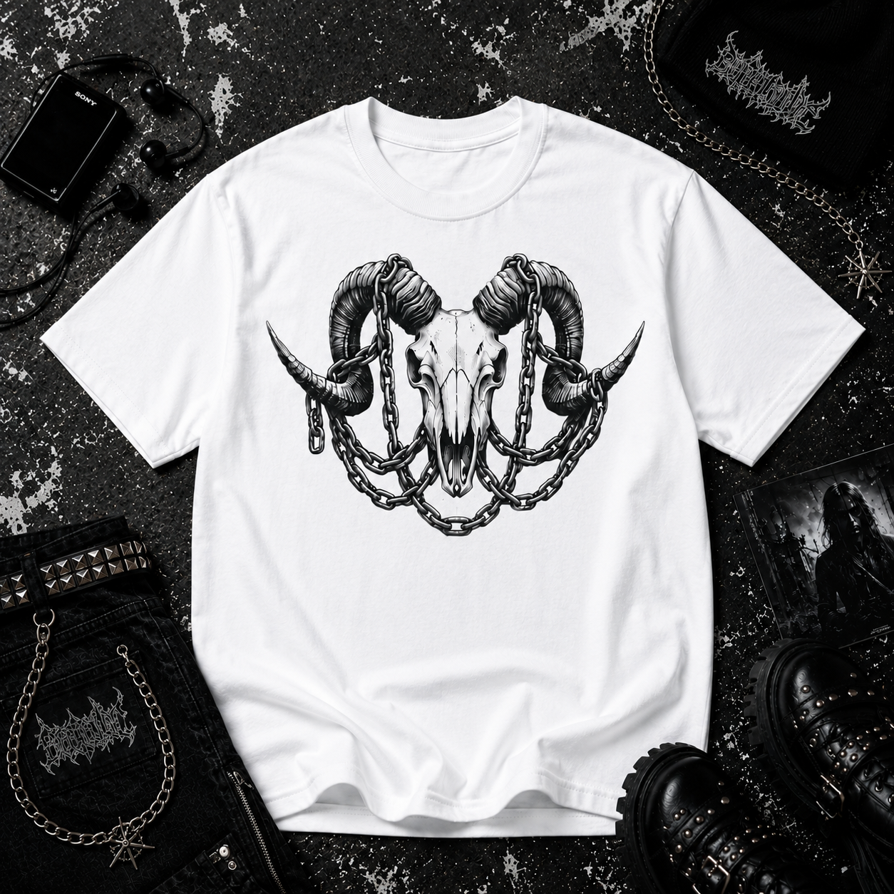 Goat Skull tee