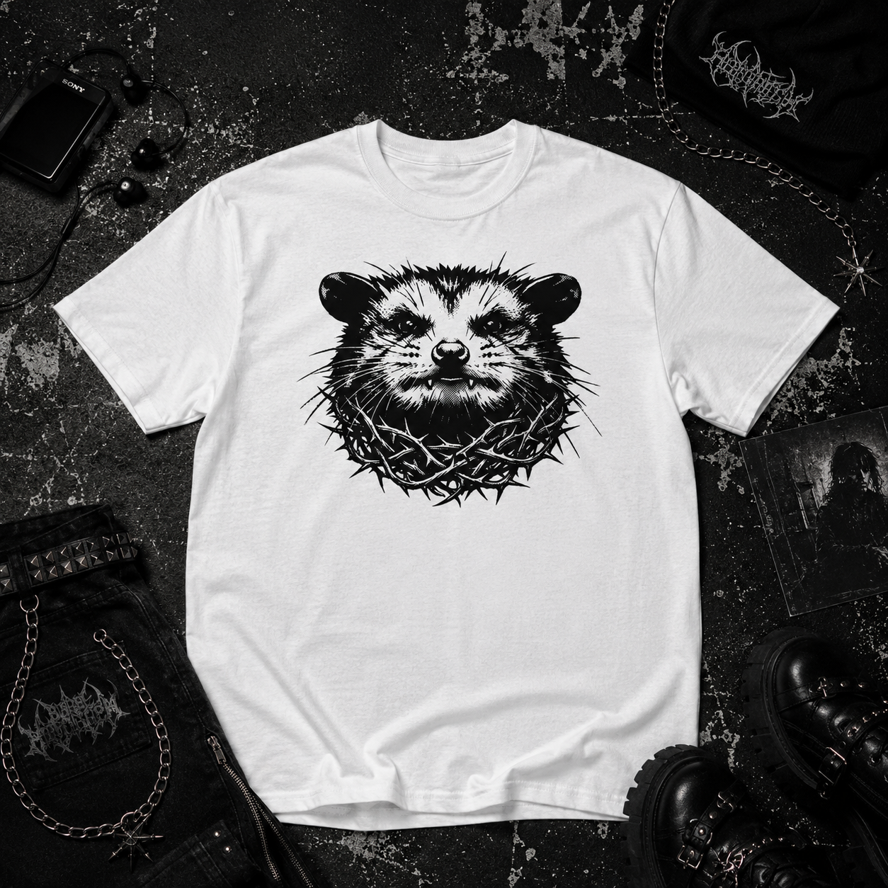 Opossum tee