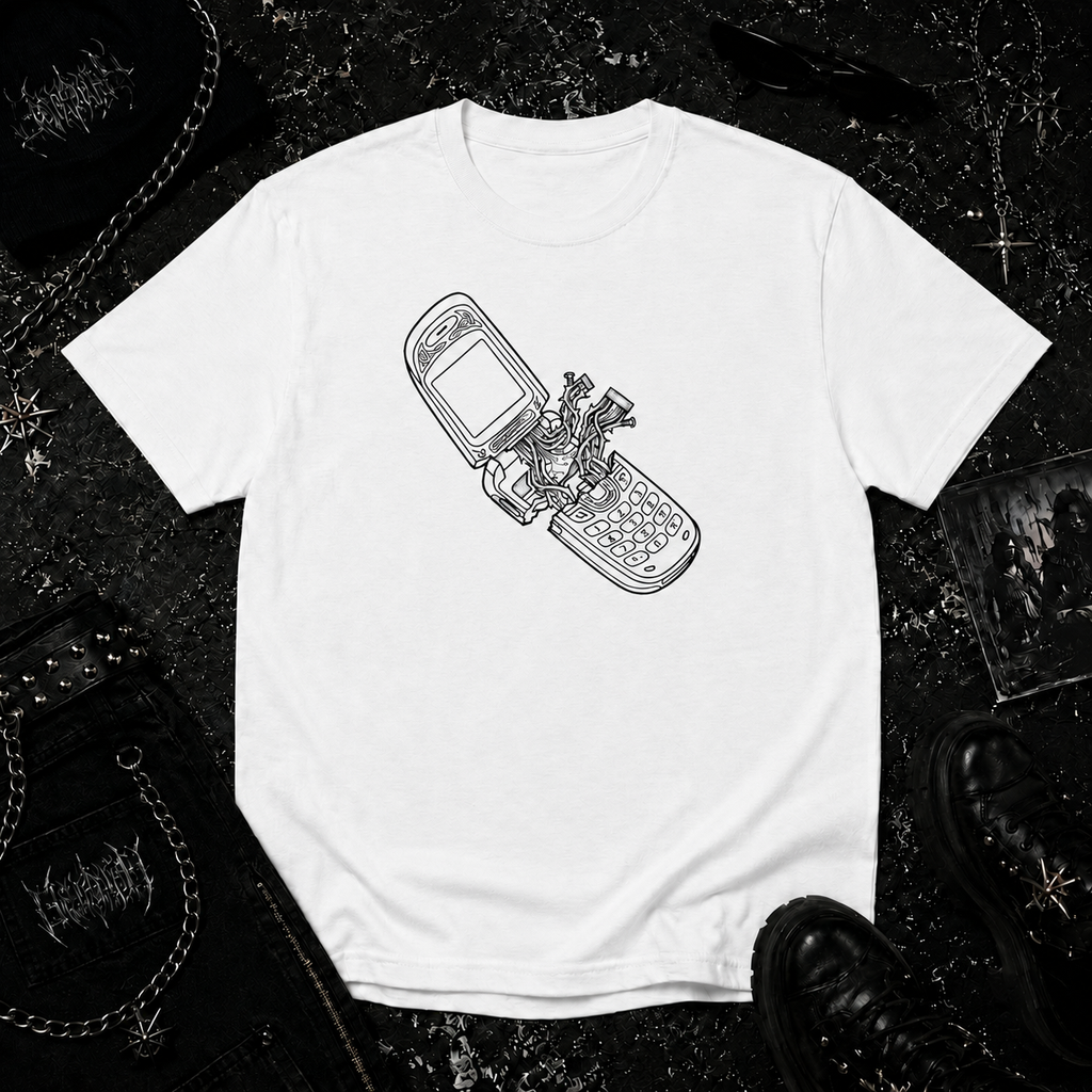 Broken Flip Phone tee