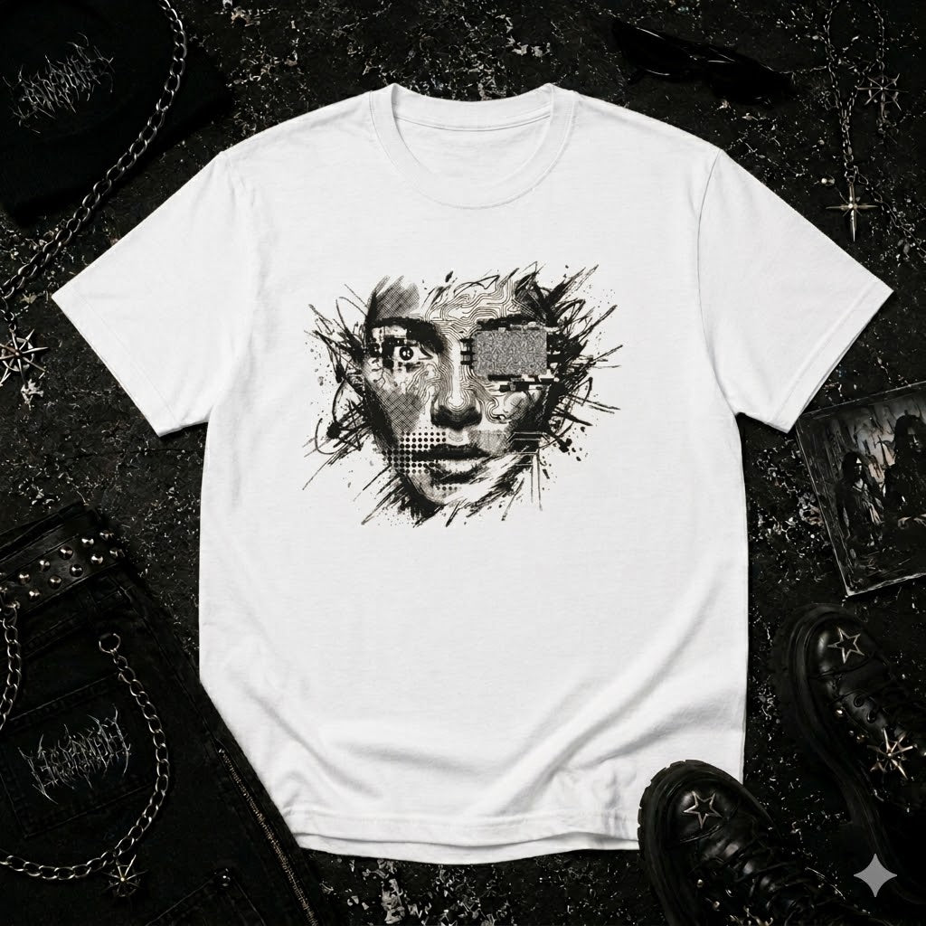 CyberPunk Face tee