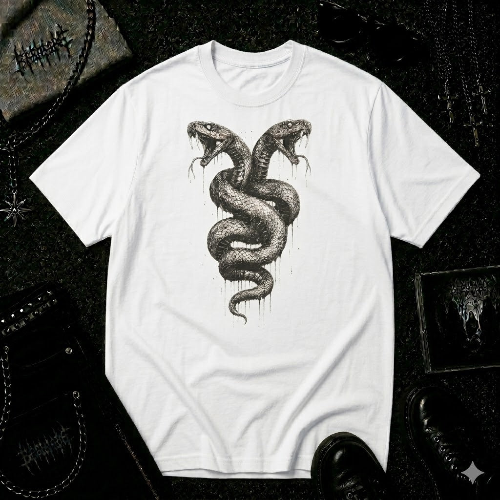 2 Headed Snake tee