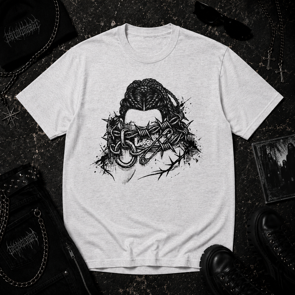 Barbed Choker tee