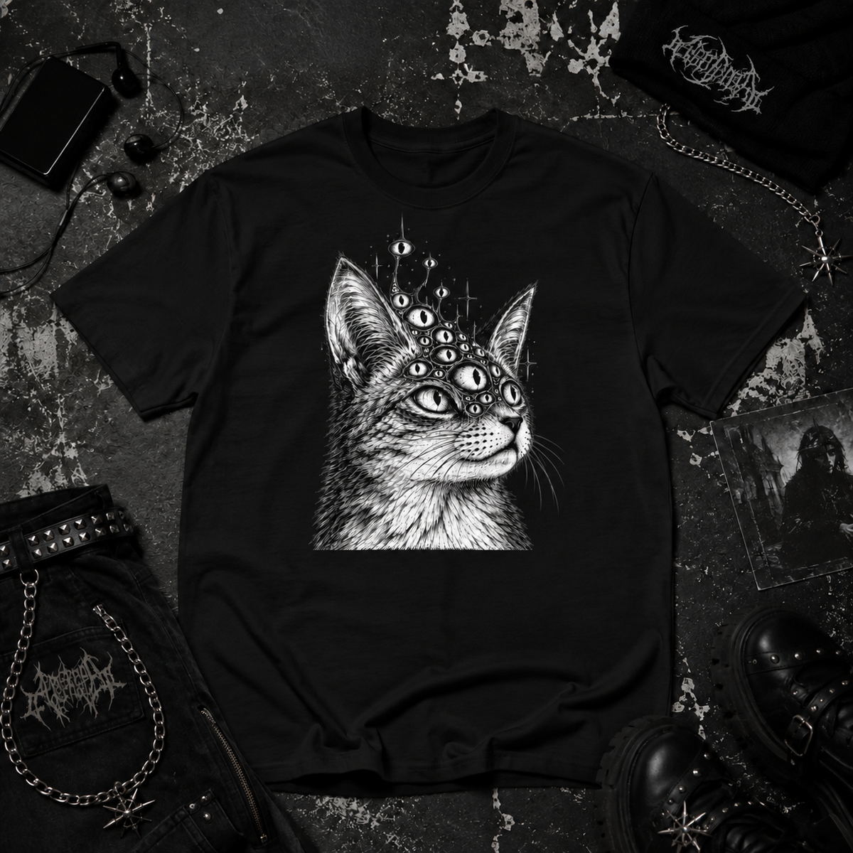 All seeing cat