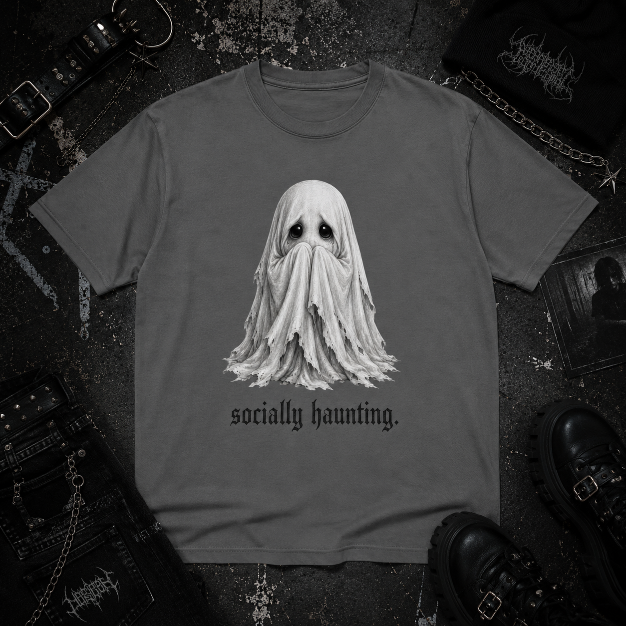 Socially haunting
