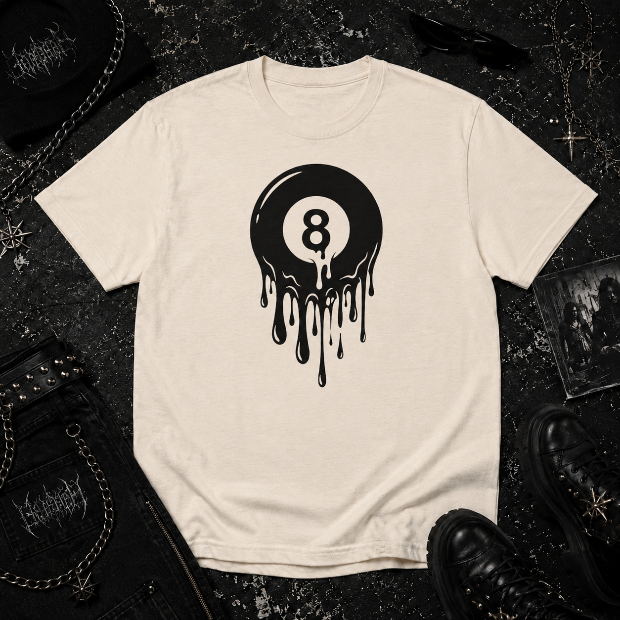 8 Ball tee