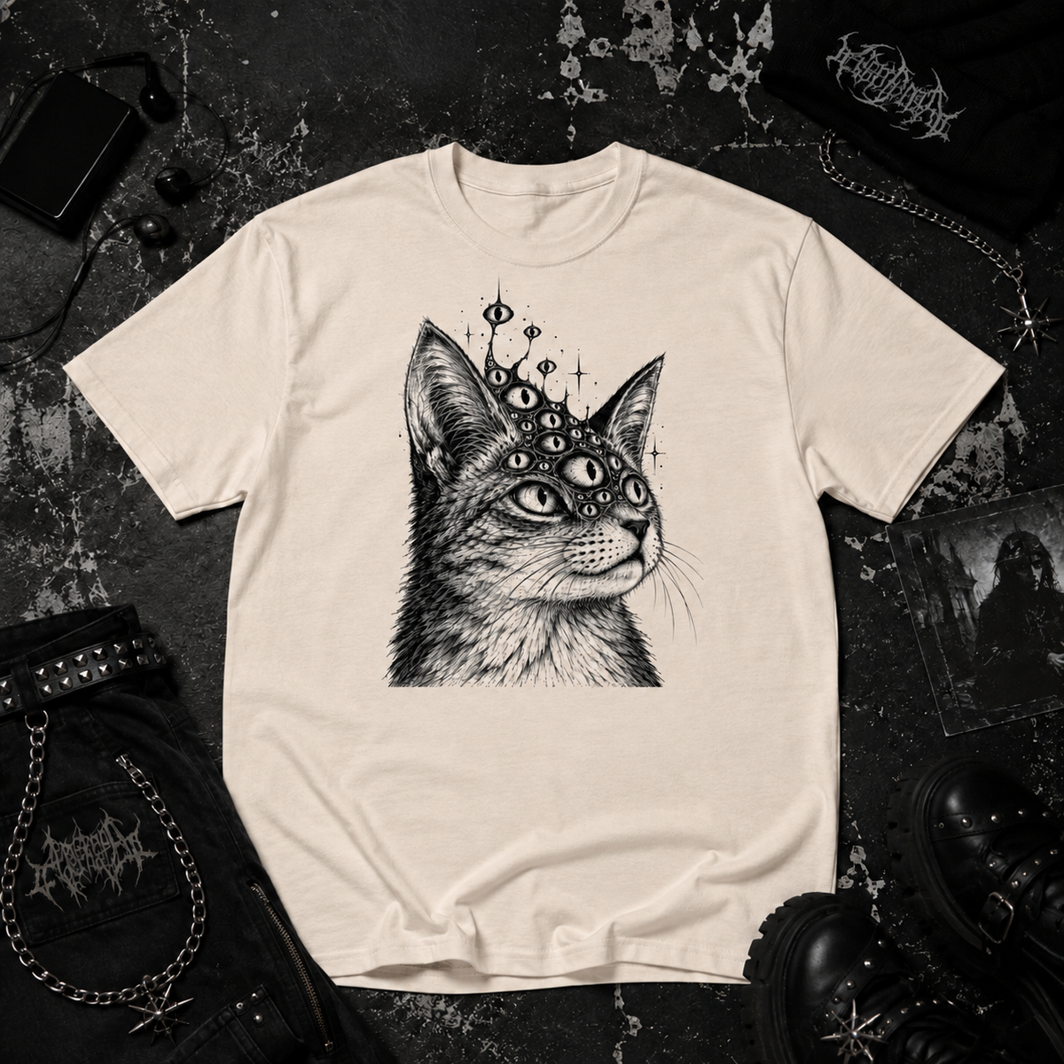 All seeing cat