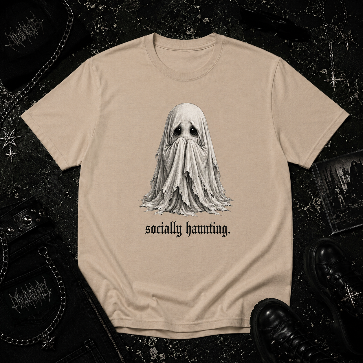 Socially haunting