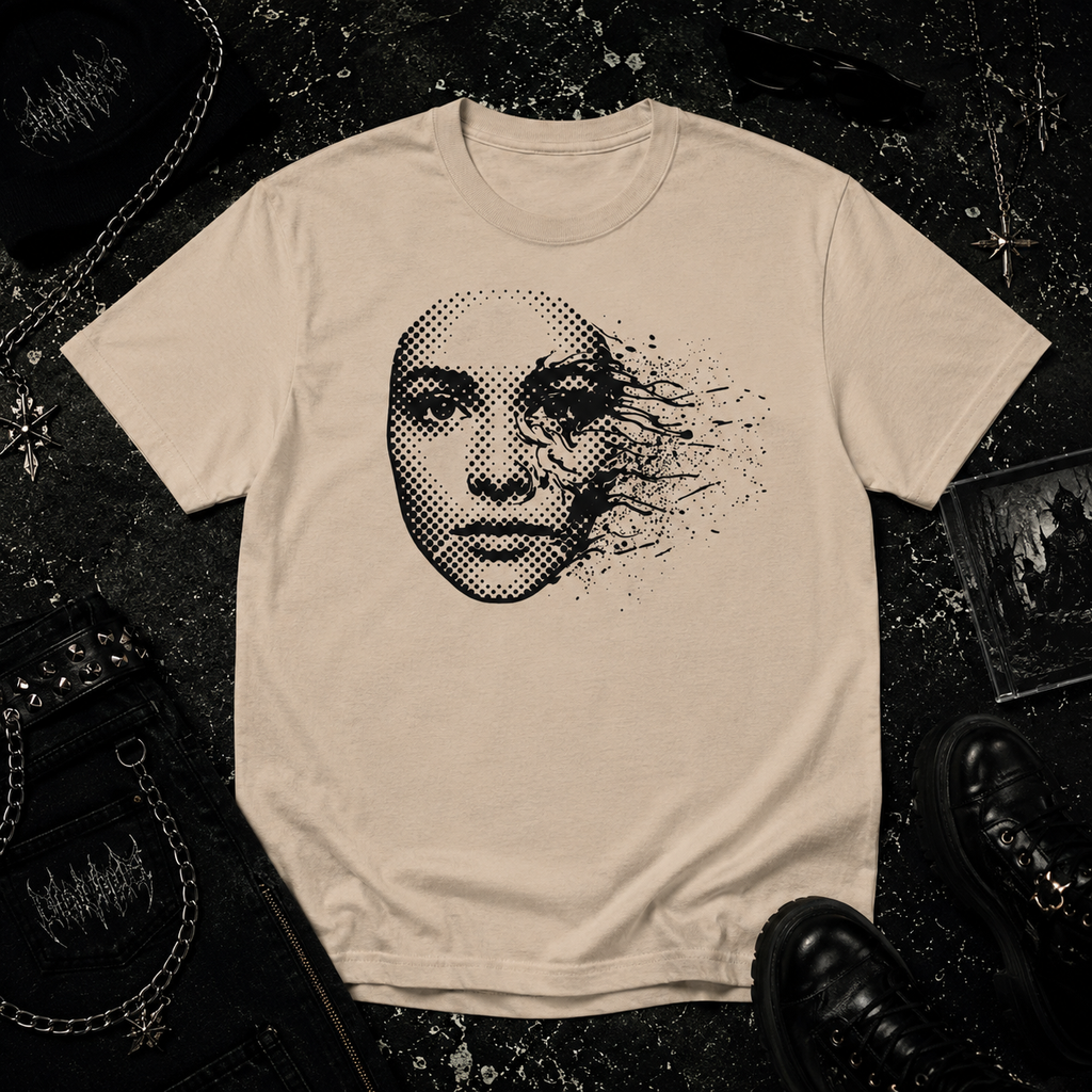 Fading Face tee