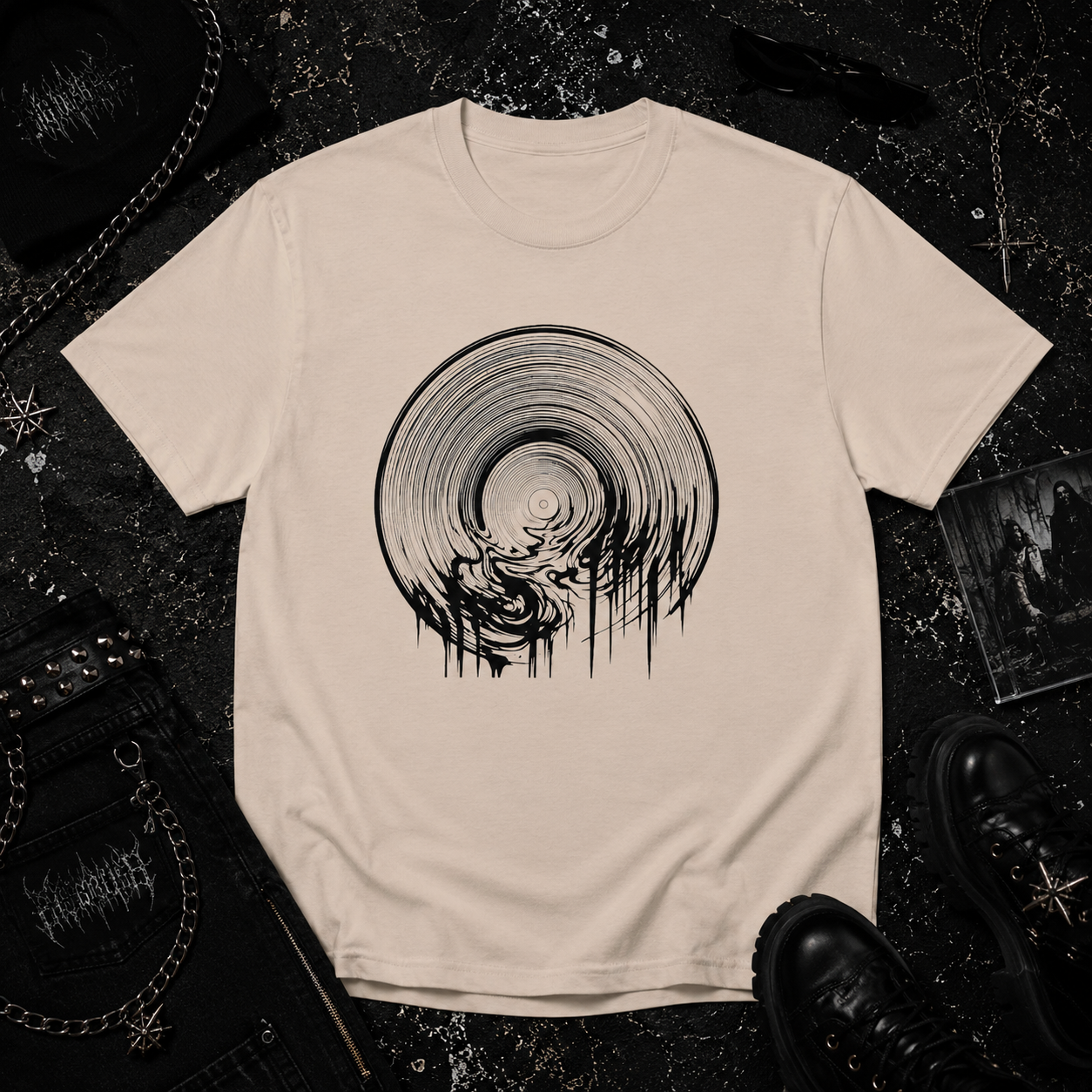 Vinyl tee