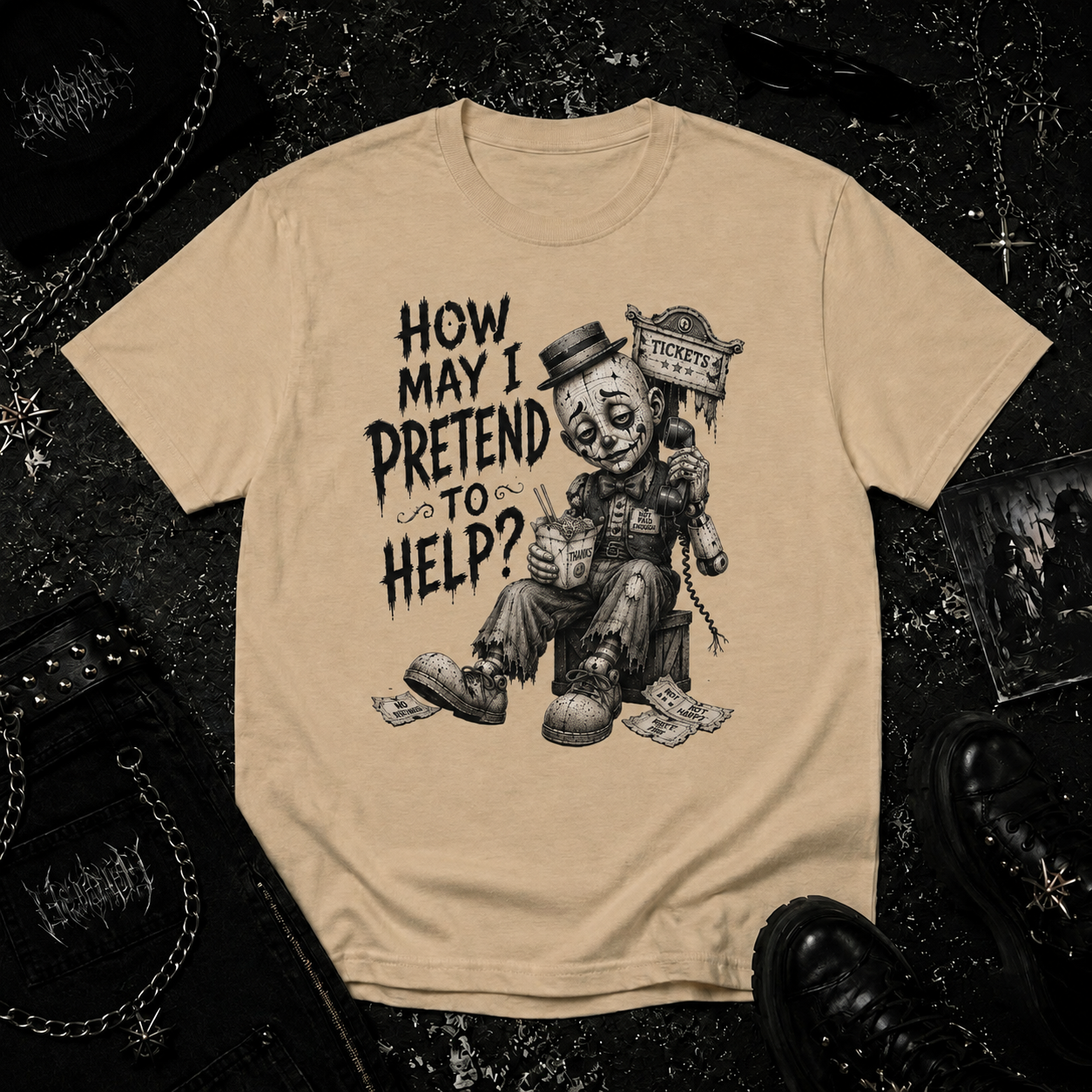 How May I Pretend To Help